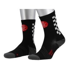 For Bicy Daily Sock Chequer black 1 pair Men