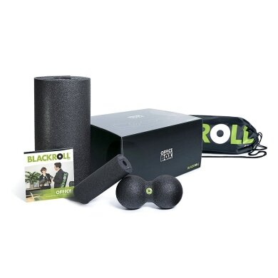 Blackroll OFFICE BOX Set black (Standard + Duoball 08 + Mini + Gymbag)