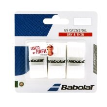 Babolat Overgrip VS Grip Original Feel (dry, smooth) 0.43mm white - 3 pieces