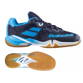 Babolat Badminton Shoes Shadow Tour (Stabil) black/blue Men