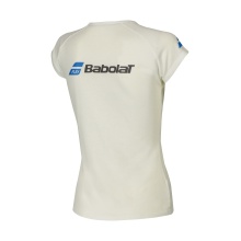 Babolat Tennis Shirt Core Logo #18 white Women