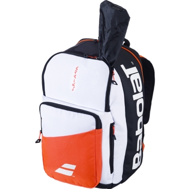 Babolat Backpack Pure Strike (Racket Compartment, Shoe Bag) white/black 50x25x30cm