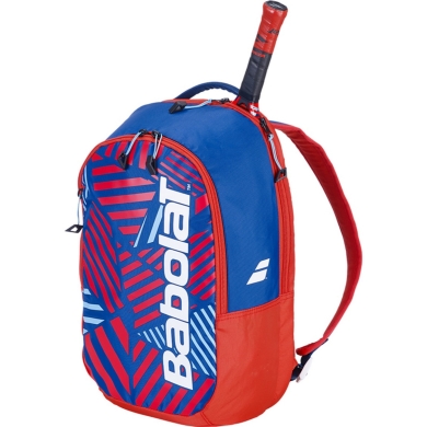 Babolat Kids' Backpack 3rd Generation (Racket Compartment, Main Compartment) 2024 red/blue 26x15x41cm