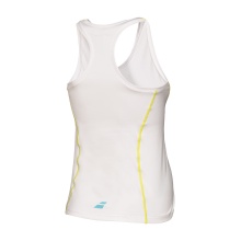 Babolat Tennis Tank Match Core Crop #16 white Women