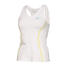 Babolat Tennis Tank Match Core Crop #16 white Women