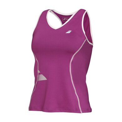 Babolat Tennis Tank Match Core Crop #16 purple Women