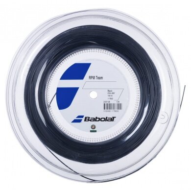 Babolat Tennis String RPM Team black 200m roll