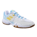 Babolat Badminton Shoes Shadow Spirit white/light blue Women