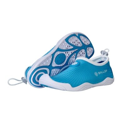 Ballop Aquashoes Voyager Aquafit (Water Shoes, Flexible Sole) Blue/White