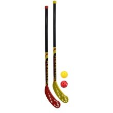 Bandito Funhockey (Floorball) Stick Set (2x sticks, 2x balls)