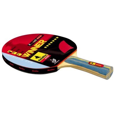 Bandito Table Tennis Racket Winner 7 Star - Competition, 2mm Sponge - 1 Racket