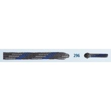 Barth Shoelaces Mountain Sports half-round grey/royal 120cm