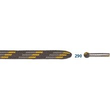 Barth Shoelaces Mountain Sports half-round yellow/grey 150cm