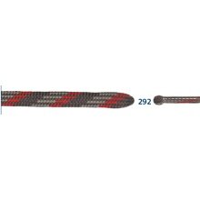 Barth laces mountain sports half-round red/light grey/dark grey 120cm