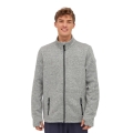 Bench Fleece Jacket Agito (water-repellent, modern design) grey men's