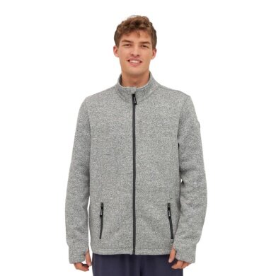 Bench Fleece Jacket Agito (water-repellent, modern design) grey men's