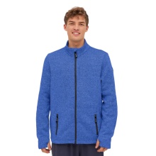 Bench Fleece Jacket Agito (water-repellent, modern design) blue men's