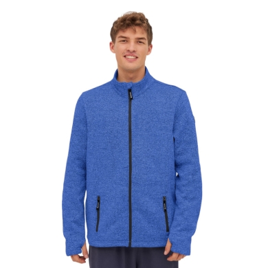 Bench Fleece Jacket Agito (water-repellent, modern design) blue men's