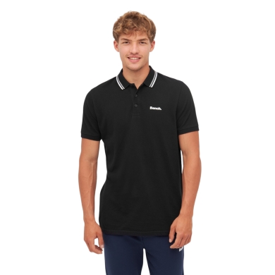 Bench Leisure Polo Gruff (100% Cotton) black Men's