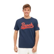 Bench Leisure T-Shirt Enam (100% Cotton) navy blue Men's