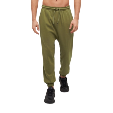 Bench Leisure Jogging Trousers Jessie (Cotton, Loose Fit) Olive Green Men's