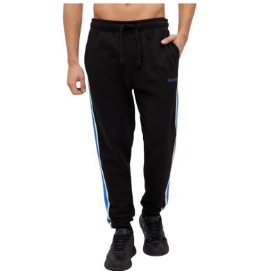 Bench Leisure Jogging Trousers Remmio (Cotton, High Comfort) Black Men's