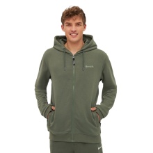 Bench Hooded Sweatshirt Alert (Cotton, Soft Material) Khaki Green Men's