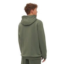 Bench Hooded Sweatshirt Alert (Cotton, Soft Material) Khaki Green Men's