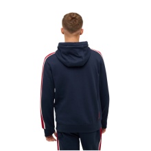 Bench Hooded Sweatshirt Varni (Cotton, Soft Material) Navy Blue Men's