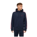 Bench Hooded Sweatshirt Varni (Cotton, Soft Material) Navy Blue Men's