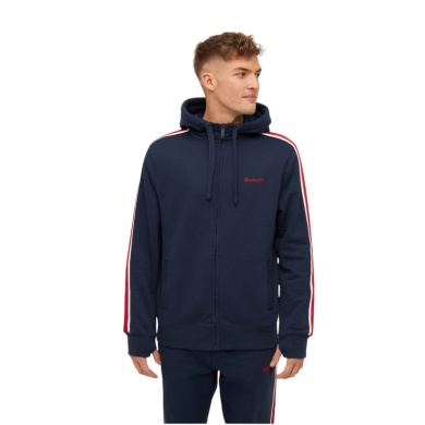 Bench Hooded Sweatshirt Varni (Cotton, Soft Material) Navy Blue Men's