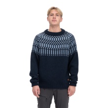 Bergans Knit Pullover Nordmarka Merino Jumper (comfortable, warm, 100% Merino wool) navy blue Men