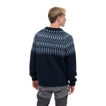 Bergans Knit Pullover Nordmarka Merino Jumper (comfortable, warm, 100% Merino wool) navy blue Men