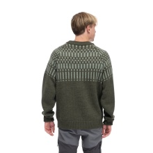 Bergans Knit Pullover Nordmarka Merino Jumper (comfortable, warm, 100% Merino wool) green Men