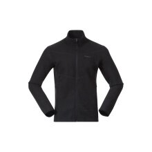 Bergans Fleece Jacket Rabot Midlayer (Merinomix) black men's