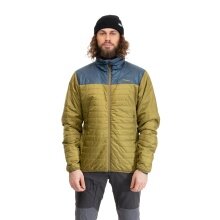 Bergans Røros Light Insulation Jacket (super lightweight, PrimaLoft) olive green/blue men's