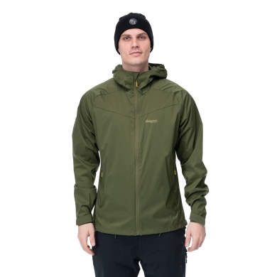 Bergans Transition Jacket Microlight (windproof, water-repellent, lightweight) olive green Men