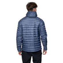 Bergans Vaagaa Light Down Hood Jacket (wind-resistant) dark blue/black men's