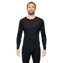 Bergans Long Sleeve Shirt Dual Merino (moisture-wicking) Underwear black Men's