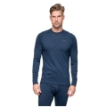 Bergans Long Sleeve Shirt Pure Merino (Merino Wool) Underwear navy blue Men's