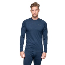 Bergans Long Sleeve Shirt Pure Merino (Merino Wool) Underwear navy blue Men's