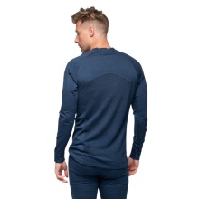 Bergans Long Sleeve Shirt Pure Merino (Merino Wool) Underwear navy blue Men's