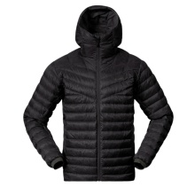 Bergans Winter Down Jacket Rabot Light Down Hood (light, warm) black Men's