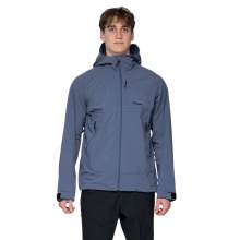 Bergans Vaagaa Softshell Jacket (Fleece Lining, 4-Way Stretch) Dark Blue Men's