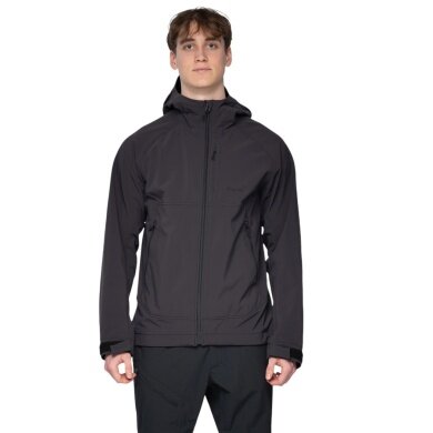 Bergans Vaagaa Softshell Jacket (Fleece Lining, 4-Way Stretch) Black Men's