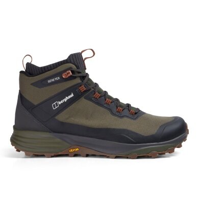 Berghaus Hiking Shoes VC22 Mid GTX (waterproof) dark green/brown Men