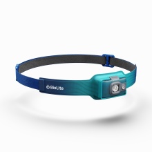 BioLite HeadLamp 325 Lumen Headlamp (versatile modes and USB rechargeability) blue-green