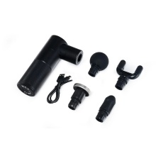 Blackroll Massage Gun Fascia Gun with 4 Attachments - black