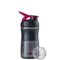 BlenderBottle Sports Mixer Grip 590ml black/pink