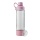 BlenderBottle Drinking Bottle Mantra Glass (ClearSip Drinking Opening made of Glass and with Screw Cap) 600ml pink